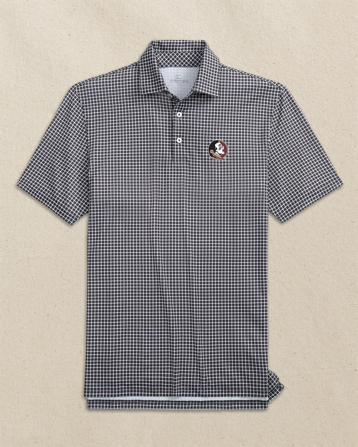 FSU Seminoles Driver Dunes Edge Plaid Polo C_Polo Shirts Southern Tide