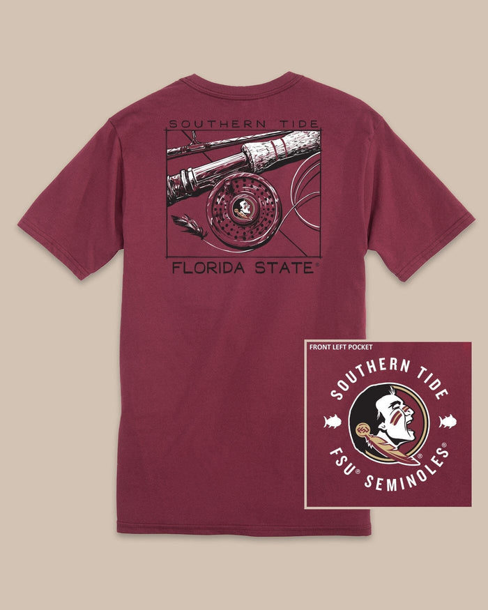 FSU Seminoles Gameday Fly Reel T-Shirt C_T-Shirts Southern Tide