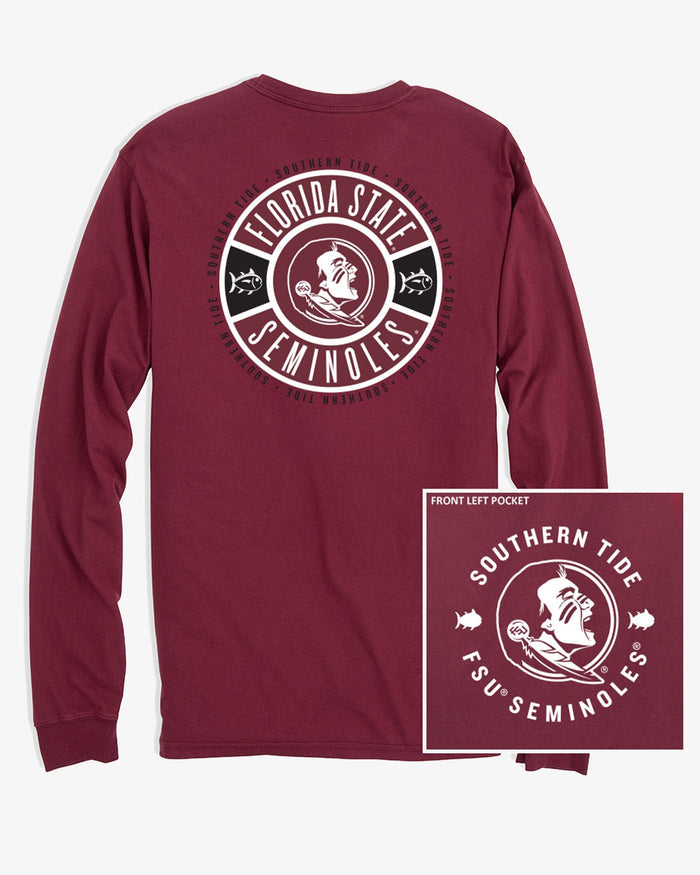 FSU Seminoles Ring Badge T-Shirt C_T-Shirts Southern Tide