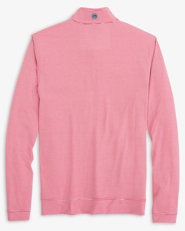 Georgia Bulldogs Cruiser Micro-Stripe Heather Quarter Zip