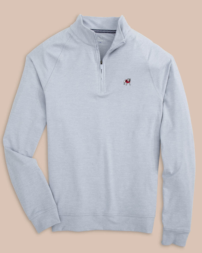 Georgia Bulldogs Cruiser Quarter Zip Pullover C_Outerwear Southern Tide