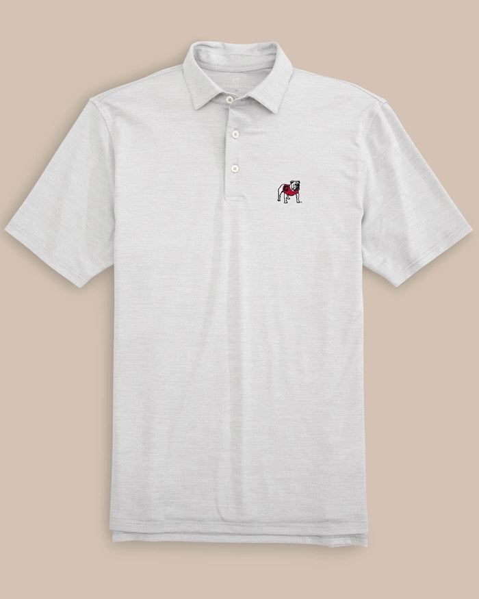 Georgia Bulldogs Driver Spacedye Polo Shirt C_Polo Shirts Southern Tide