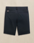 The back view of the Southern Tide Georgia Bulldogs Oval G brrr°®-die 8" Performance Short by Southern Tide - Caviar Black