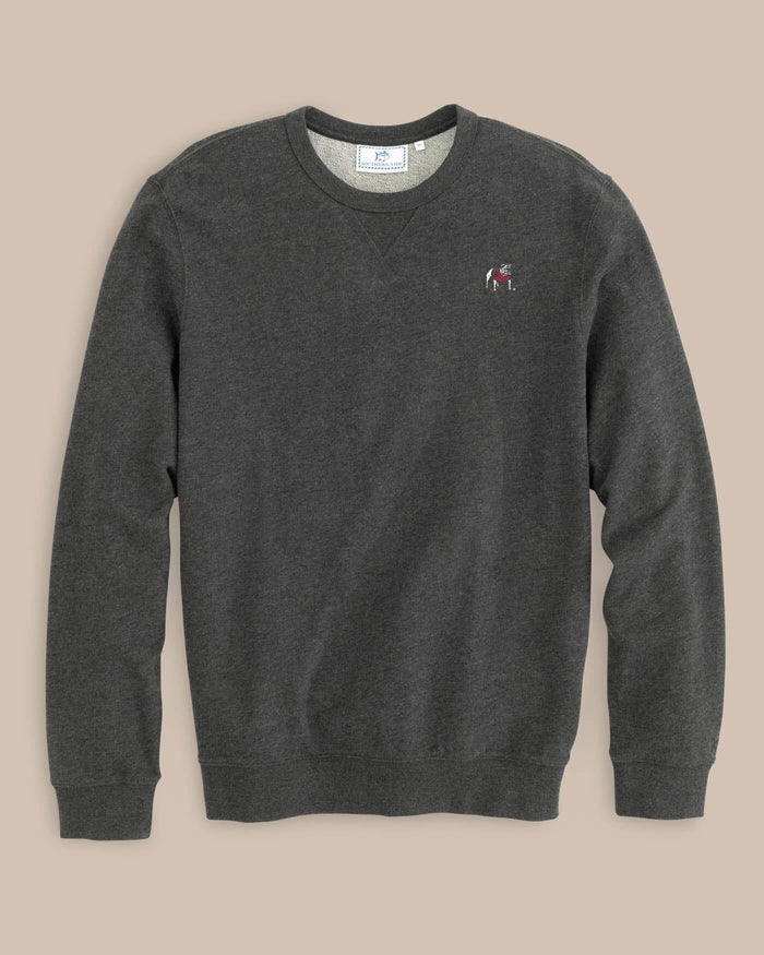 Georgia Bulldogs Upper Deck Pullover Sweatshirt C_Outerwear Southern Tide