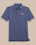 Georgia Tech brrr°®-eeze Desmond Stripe Polo C_Polo Shirts Southern Tide
