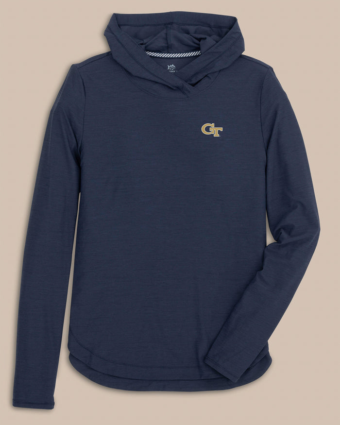 Georgia Tech Women's Linley brrr°®-illiant Hoodie C_Outerwear Southern Tide