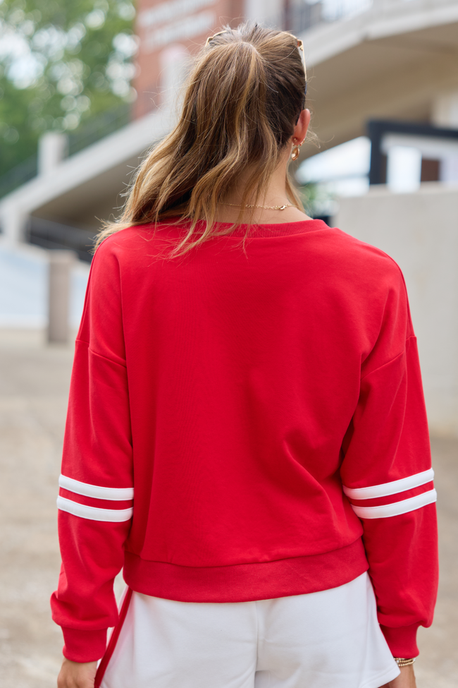 Go Sports Red Sweatshirt