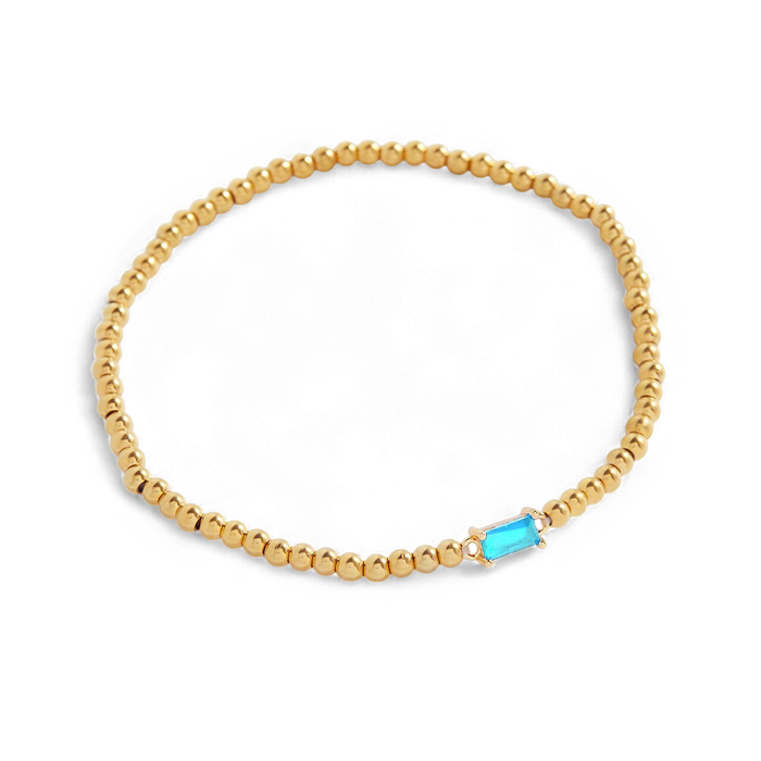 December Blue Zircon / 6.5"