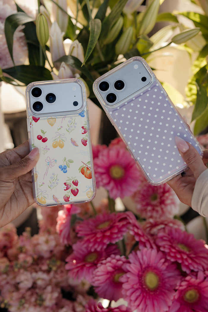 Grape Dots Magnetic Case