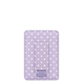 Grape Dots Magnetic Wallet