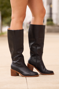 Harriet Black Tall Boots FINAL SALE