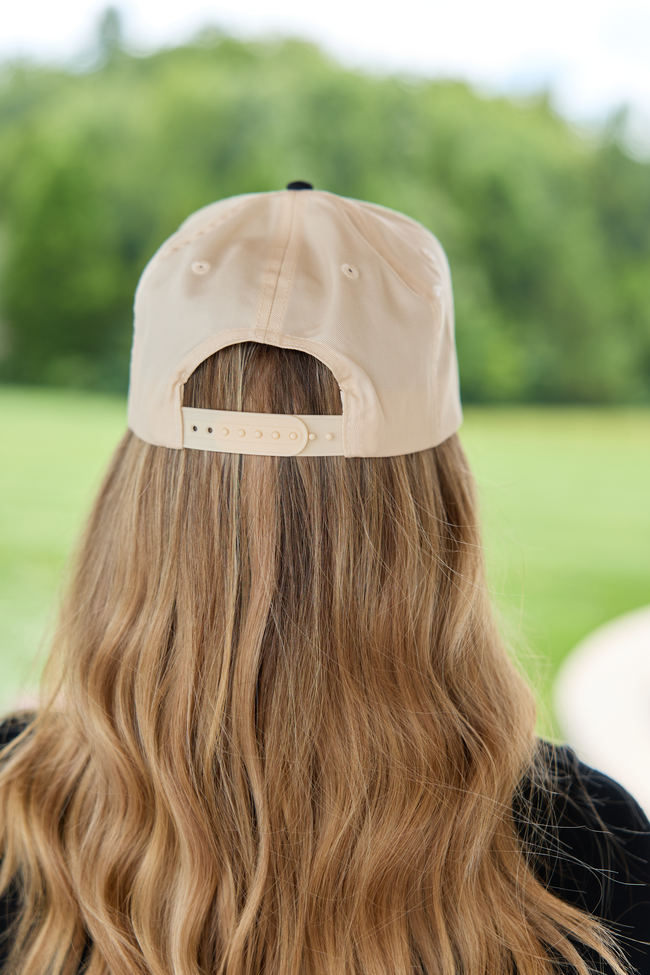 Hocus Pocus Natural/Black Embroidered Trucker Hat