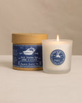 The front view of the We Took to the Woods Huarache Sandles, Too Candle at Southern Tide - White