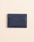 The back view of the Il Bisonte Salina Card Case at Southern Tide - Blue