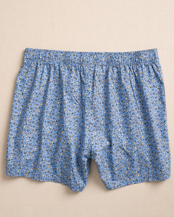 The back view of the Southern Tide I'll Have an Old Fashioned Boxer by Southern Tide - Ocean Channel