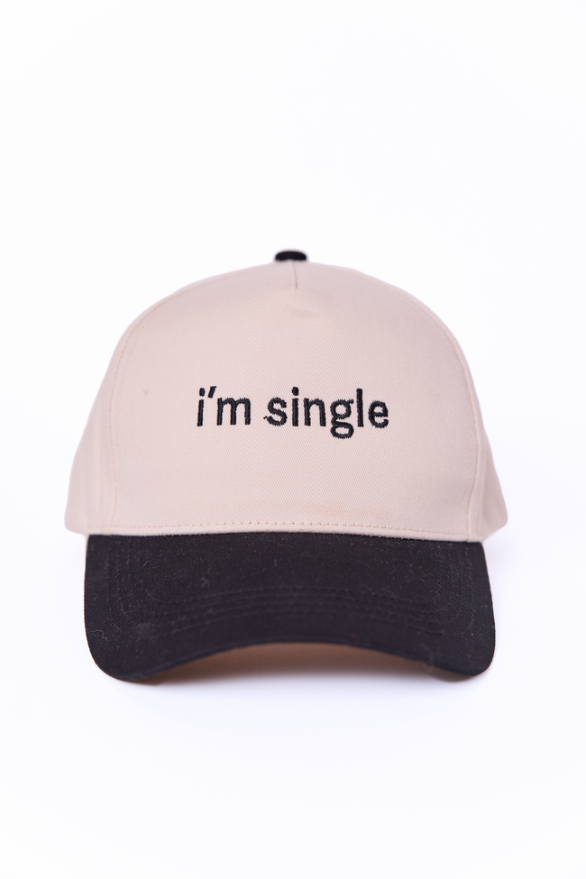 I'm Single Trucker Hat FINAL SALE
