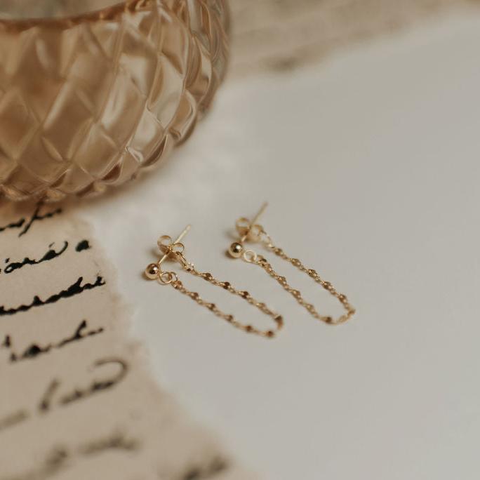 Izzy Gold Chain Earrings