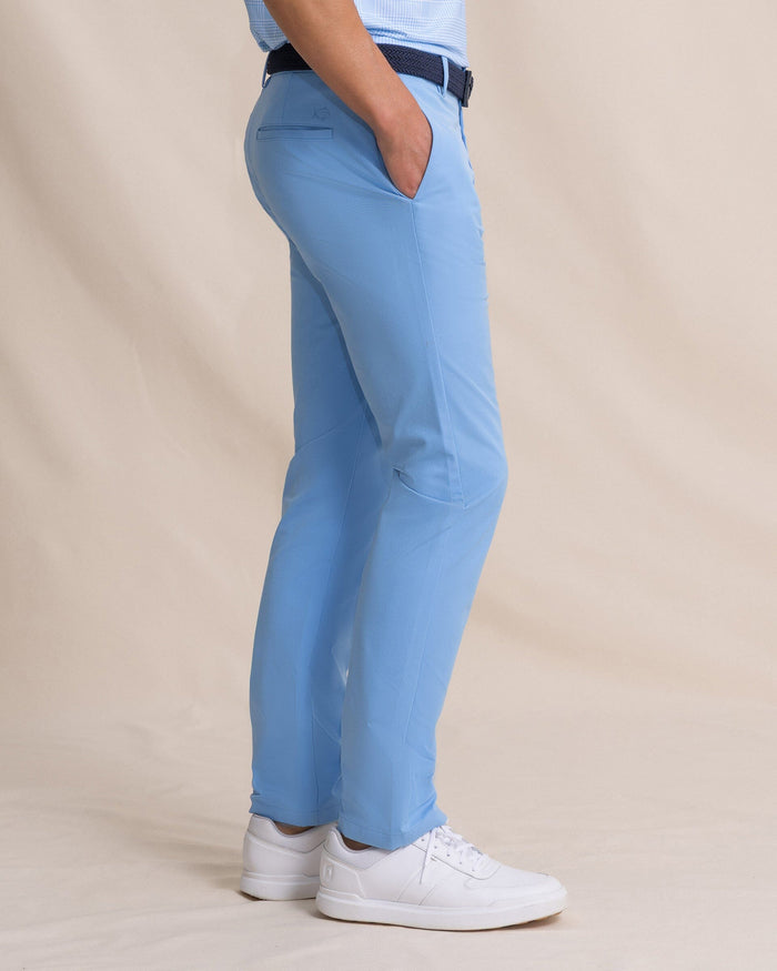 The side view of the Southern Tide Jack Performance Pant by Southern Tide - Ocean Channel