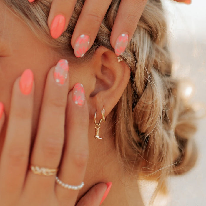 Jolene Braided Rope Hoop Earrings