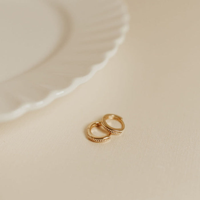 Jolene Braided Rope Hoop Earrings