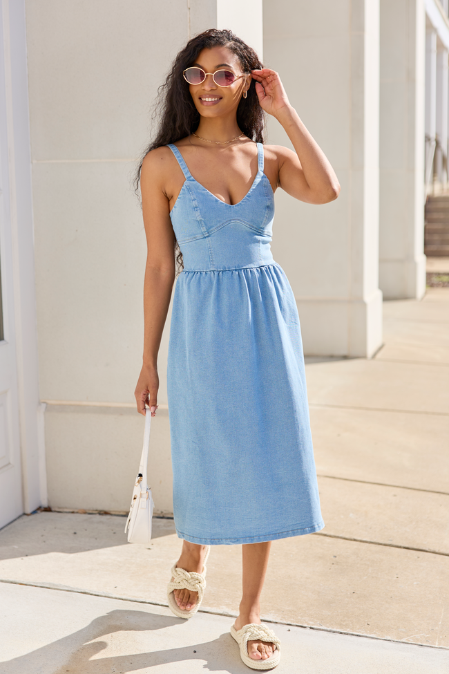 Josie Denim Dress FINAL SALE