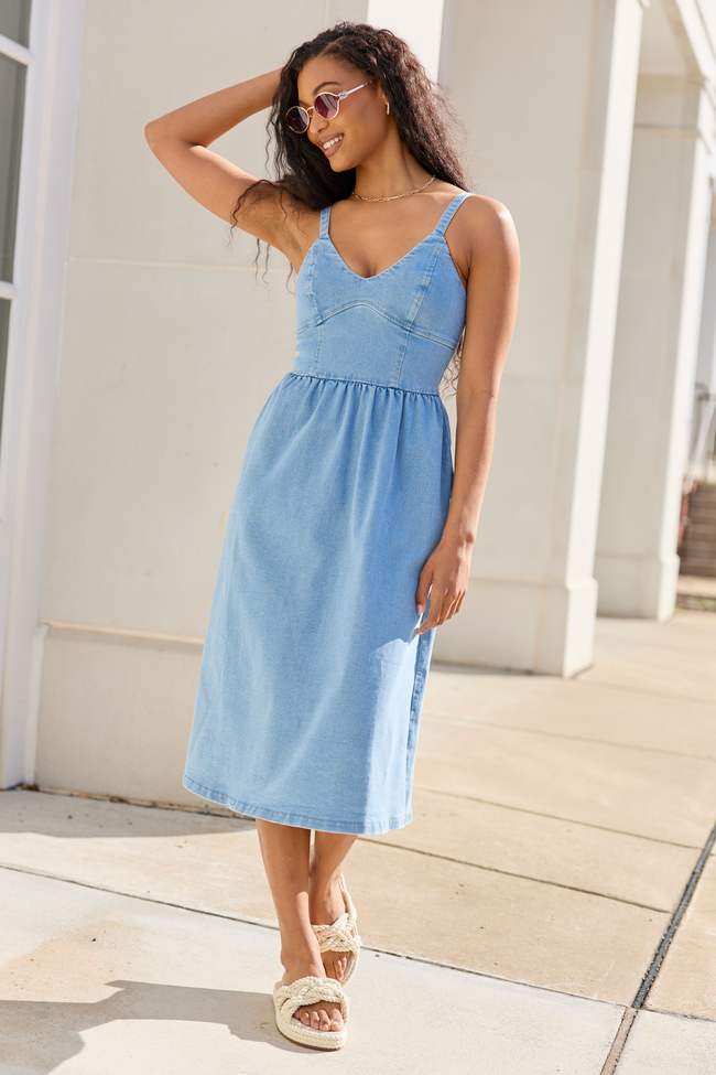 Josie Denim Dress FINAL SALE