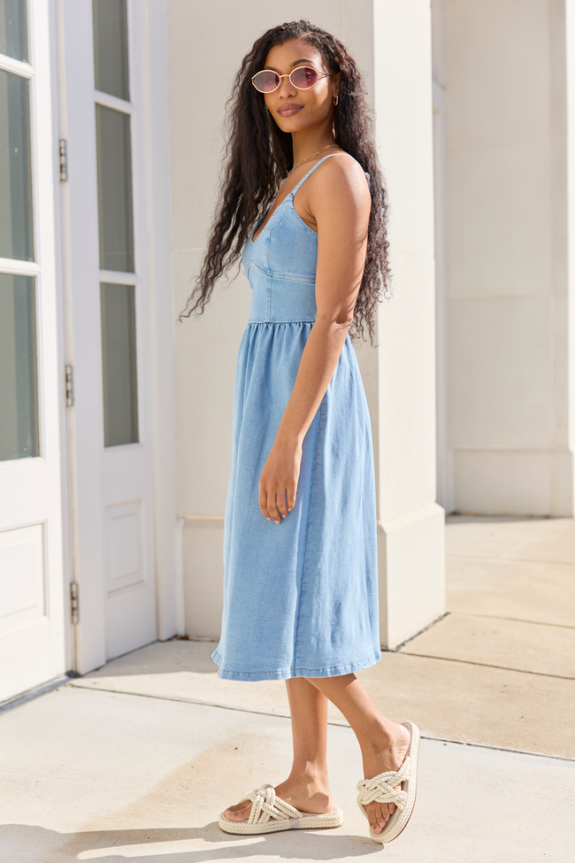 Josie Denim Dress FINAL SALE