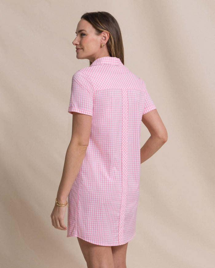 Kamryn Gingham Coastal Breeze® Dress