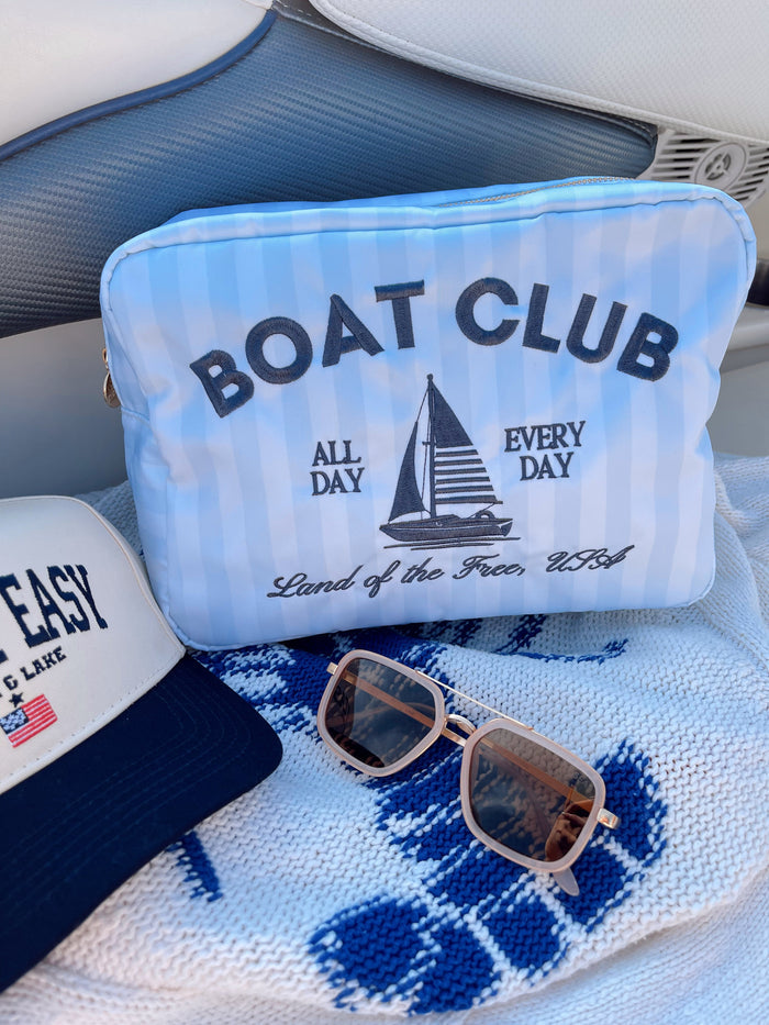 KenzKustomz Blue Stripes XL Bag - Boat Club