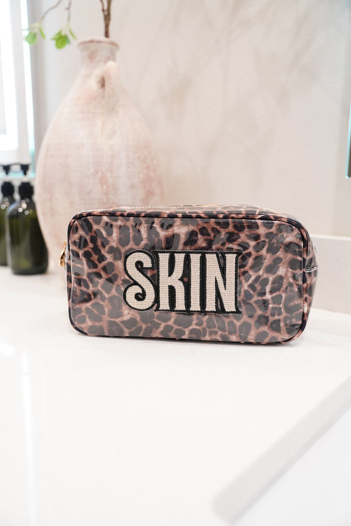 KenzKustomz Leopard Clear Coat Large Bag - Skin