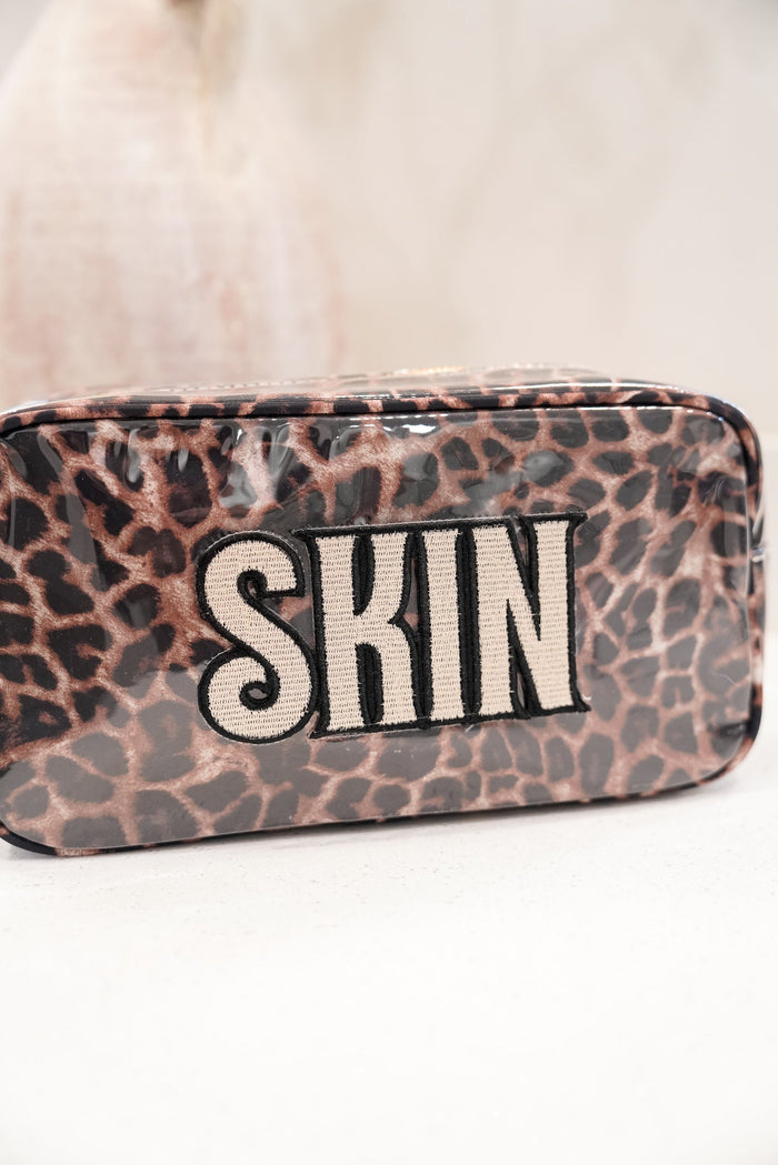 KenzKustomz Leopard Clear Coat Large Bag - Skin
