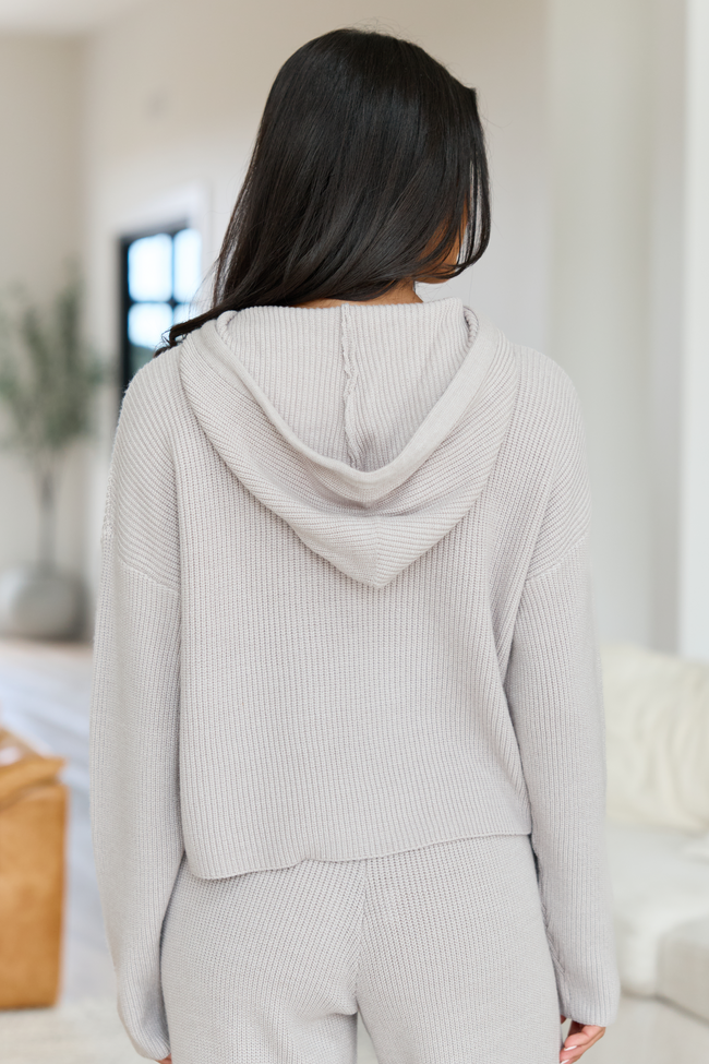 Kitt Taupe Hoodie Lounge Sweater SALE