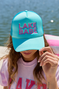 Lake Babe Blue Trucker Hat FINAL SALE