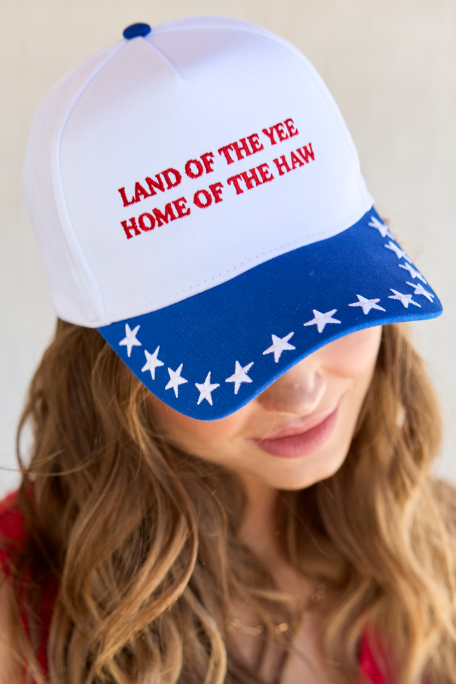 Land Of The Yee Home Of The Haw Trucker Hat FINAL SALE