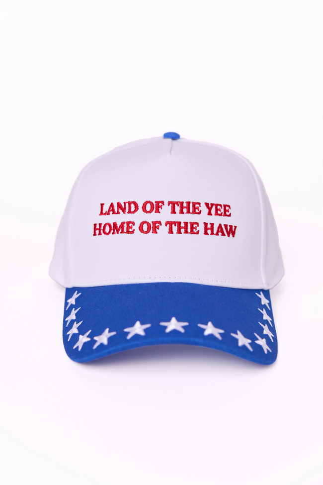Land Of The Yee Home Of The Haw Trucker Hat FINAL SALE