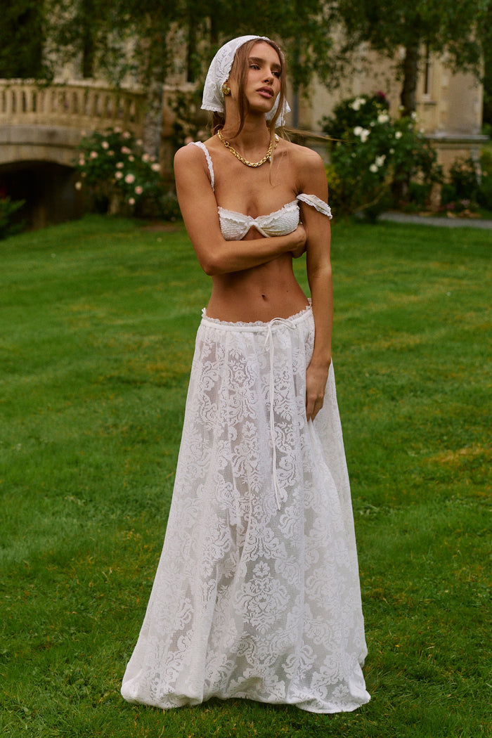 Liora Maxi Skirt in Lumiere