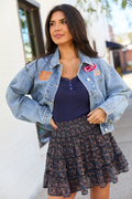 Lorelei Patches Denim Jacket FINAL SALE