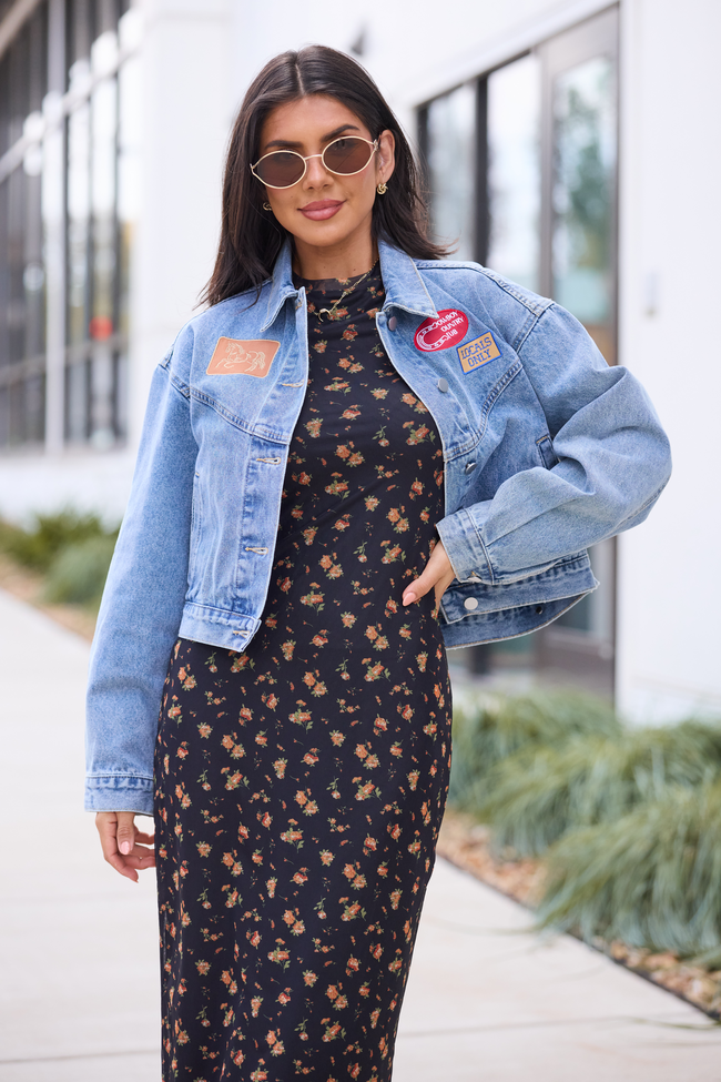 Lorelei Patches Denim Jacket FINAL SALE