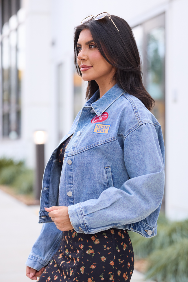 Lorelei Patches Denim Jacket FINAL SALE