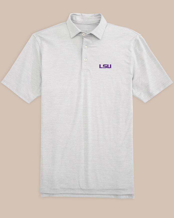 LSU Tigers Driver Spacedye Polo Shirt C_Polo Shirts Southern Tide