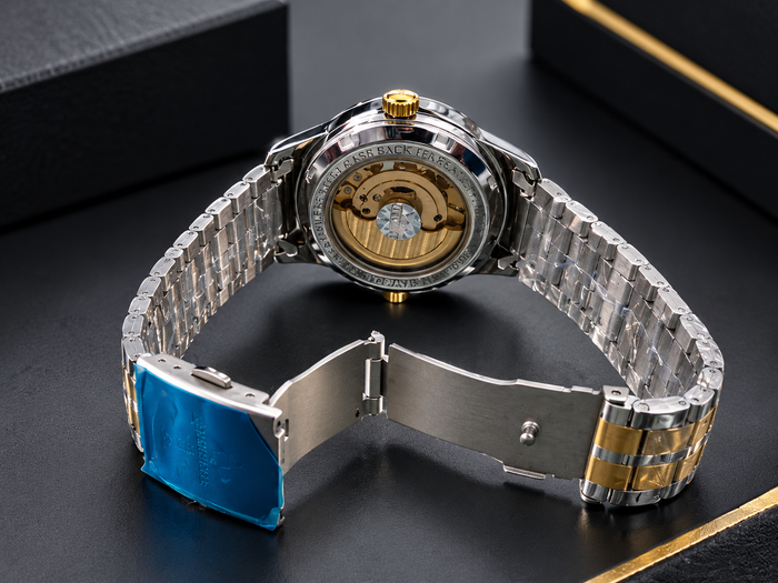 Luxury Automatic Skeleton Mechanical Watch for Men