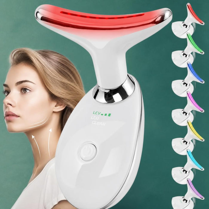 Masajeador Facial EMS Para Rostro Y Cuello