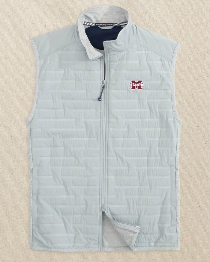Mississippi State Bulldogs Abercorn Vest C_Outerwear Southern Tide