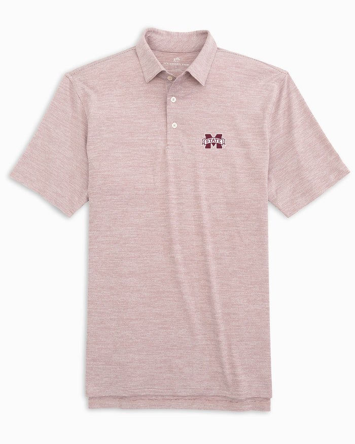 Mississippi State Bulldogs Driver Spacedye Polo Shirt