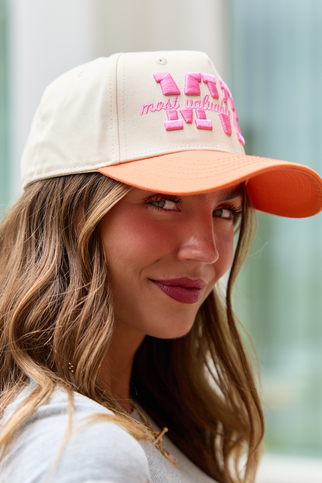MVP Orange Trucker Hat FINAL SALE