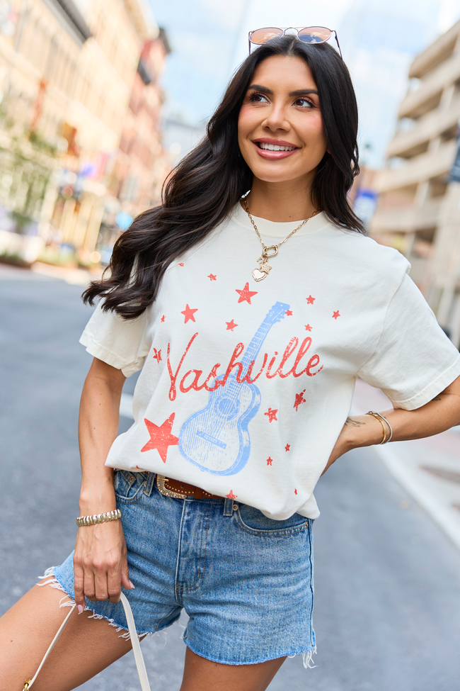 Nashville Star Ivory Comfort Colors Graphic Tee
