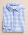 The front view of the Southern Tide Nassau Gingham Coastal Breeze® Sport Shirt by Southern Tide - Ocean Channel