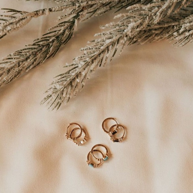 Natalie Hoop Earrings