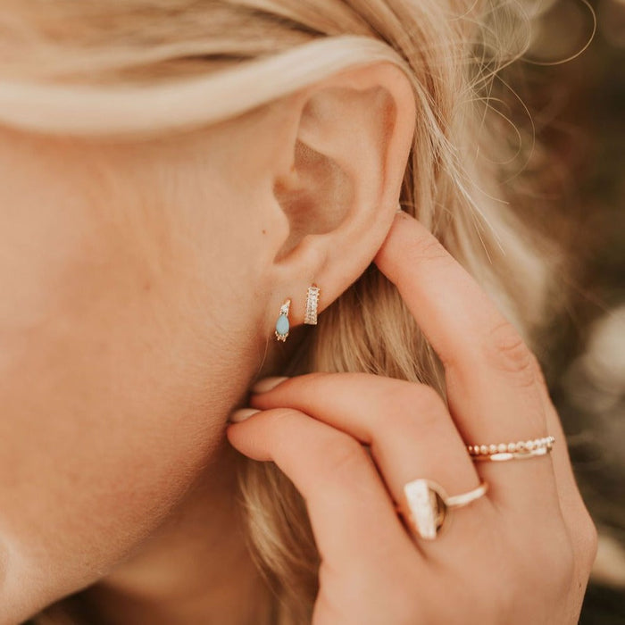 Natalie Hoop Earrings
