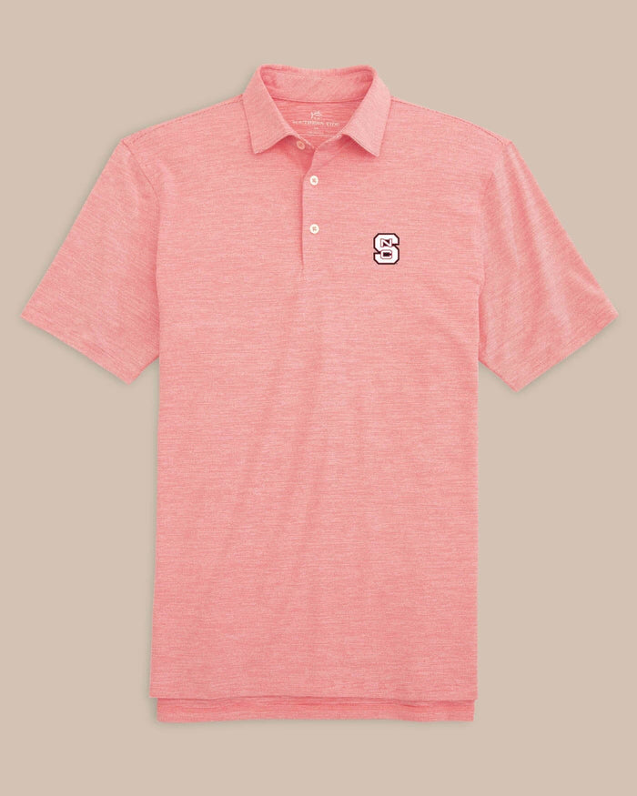 NC State Driver Spacedye Polo Shirt C_Polo Shirts Southern Tide